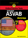 Cover image for 2019 / 2020 ASVAB For Dummies with Online Practice